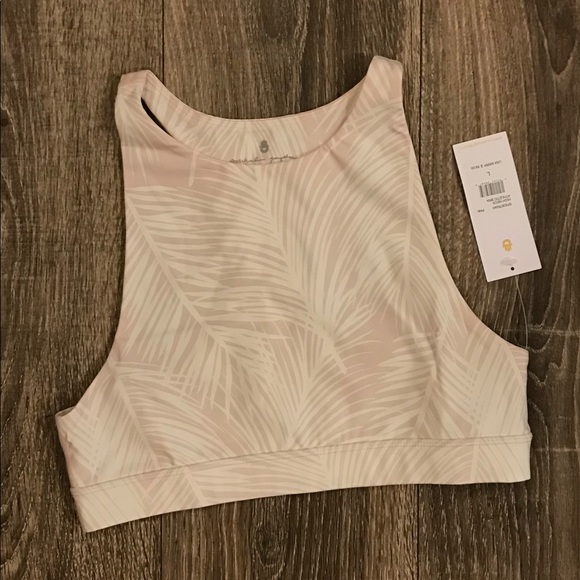 Spiritual Gangster • PINK palm print athletic bra - Picture 4 of 5